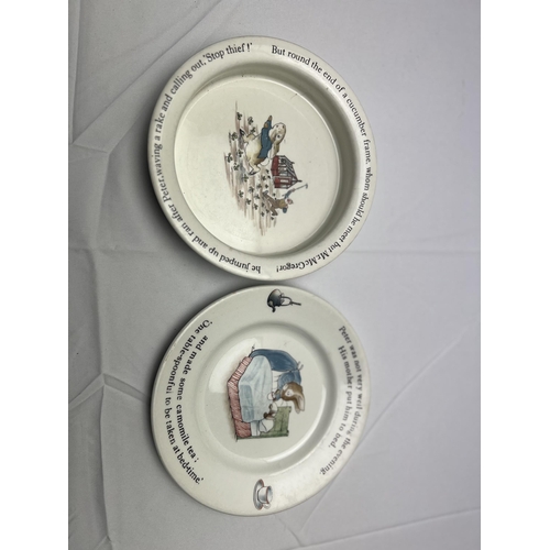 19 - The Wedgwood Beatrix Potter Bowl and Plate are delightful pieces of tableware that celebrate the bel... 