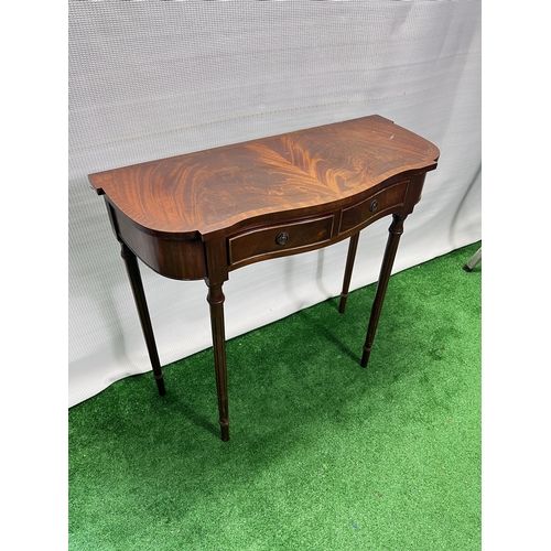 72 - Antique console table