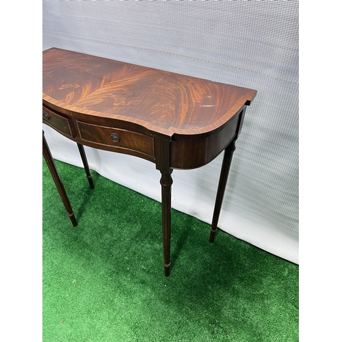 72 - Antique console table