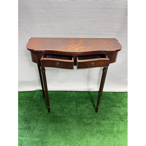 72 - Antique console table