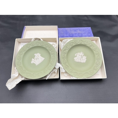 33 - Wedgewood Jasperware Sage Green