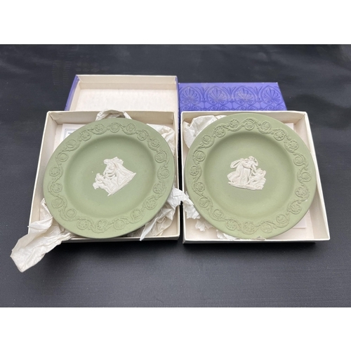 33 - Wedgewood Jasperware Sage Green