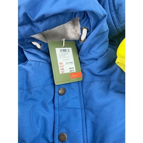 109 - 16 x Brand New Joules CoatsCoats are various sizesRetail value of £34.99 per piece for 14 coats tota... 