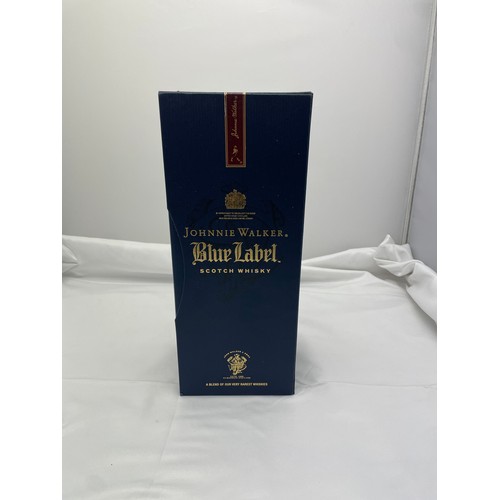 95 - Johnnie walker blue label 75CL WhiskeyBoxed in good condition 