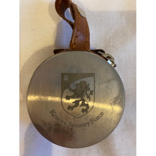 176 - Kosova Security Force Pocket Watch and Calendar