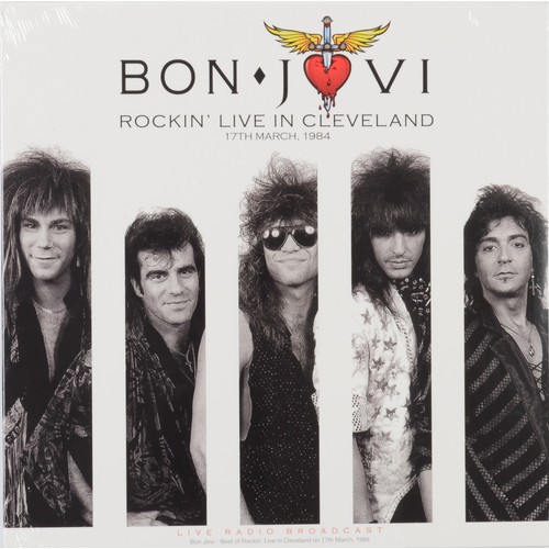 6 - 5 x Rock and Pop Legends Unofficial Fans Releases: Bon Jovi – Rockin' Live In Cleveland (CL76317), B... 