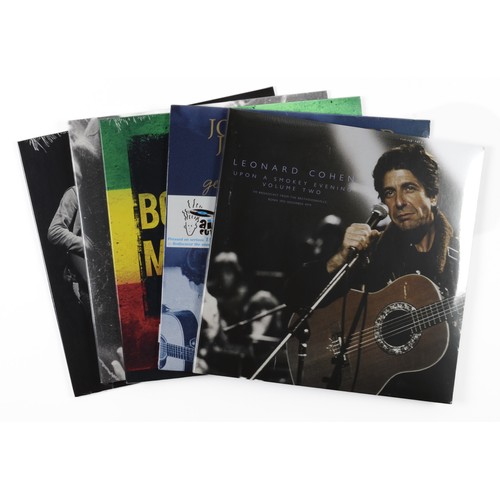 9 - 5 x 1970s unofficial releases: Bob Dylan – Shelter From A Hard Rain 1976 (CL78533), Bob Marley & The... 