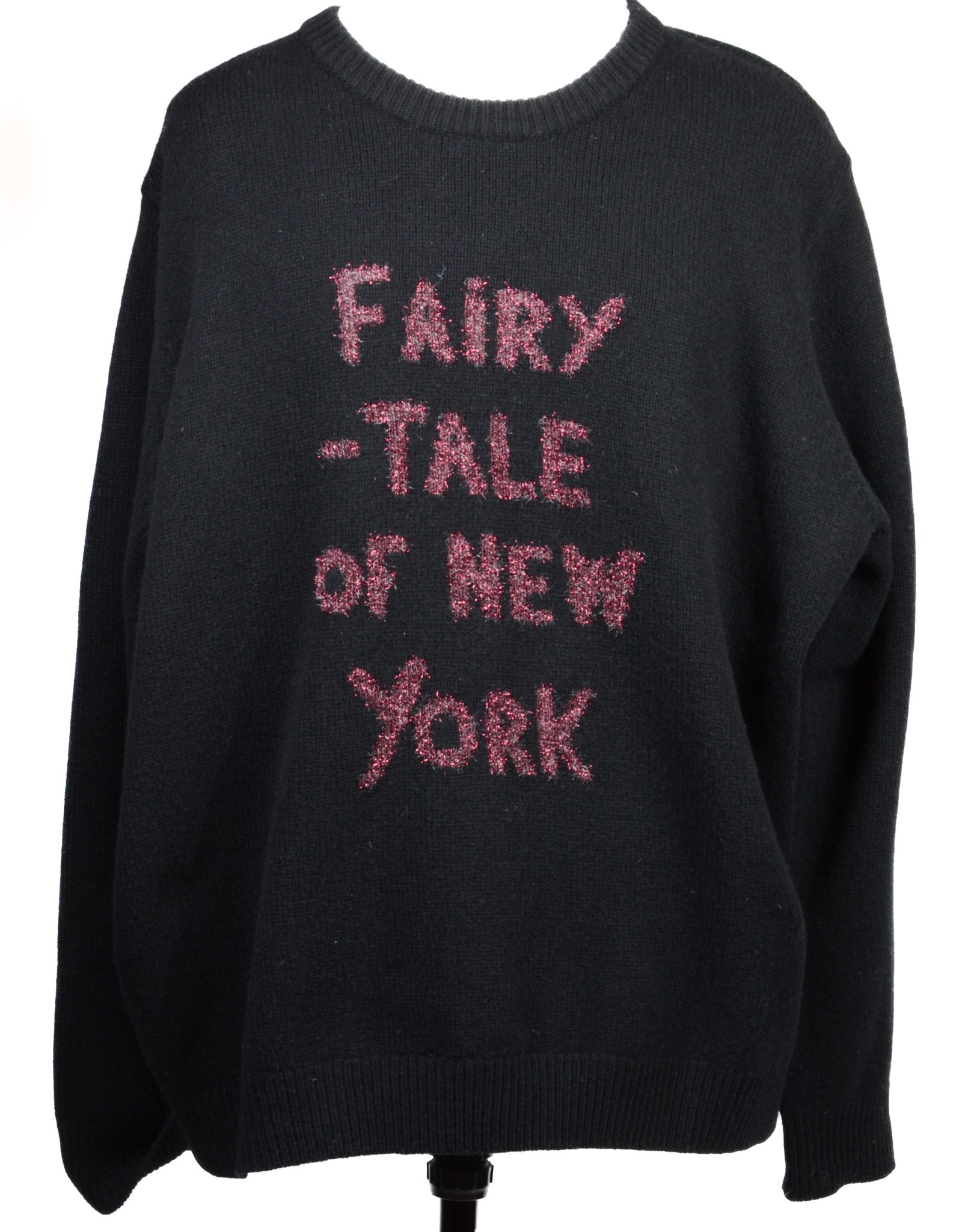 Bella Freud Tinsel Fairytale of New York Oversized Jumper