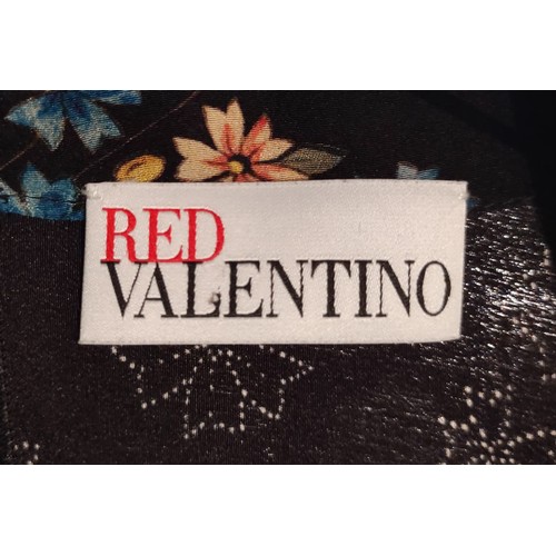 147 - Red Valentino designer floral print mini dress - Size 16 - Pre-owned but in good condition. Beautifu... 