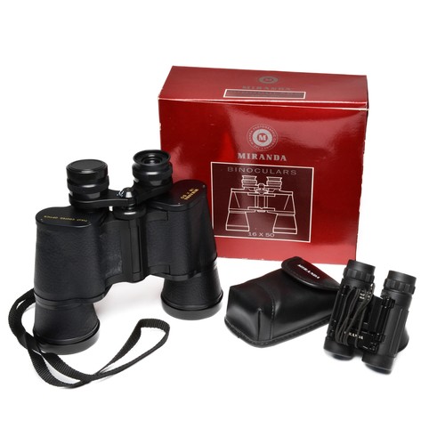 31 - Brand New Miranda Binoculars 16 x 50 in Original Box. These binoculars don't appear to have ever bee... 