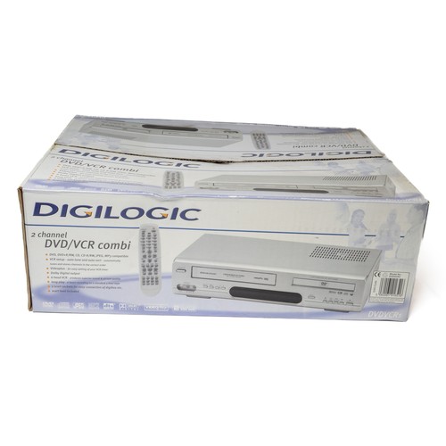 27 - Digilogic DVD/VCR Combi Unit - Unused in original packaging. Untested.