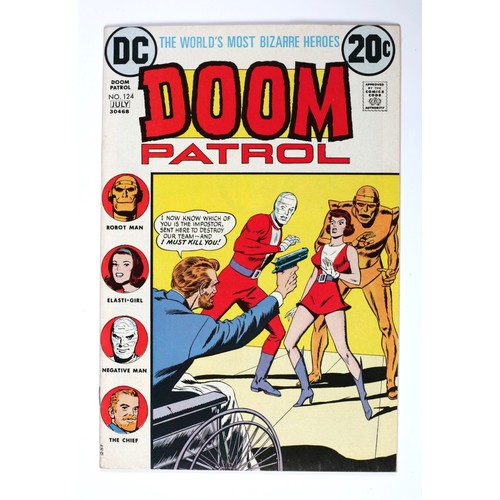 183 - Mister Miracle #6 and Doom Patrol #124 comics. 
Both approximately graded 8 on the CGC scale (based ... 