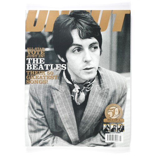 24 - The Beatles Uncut Magazines - Collectable Covers 4/4. Without CDs but including a fifth Uncut magazi... 