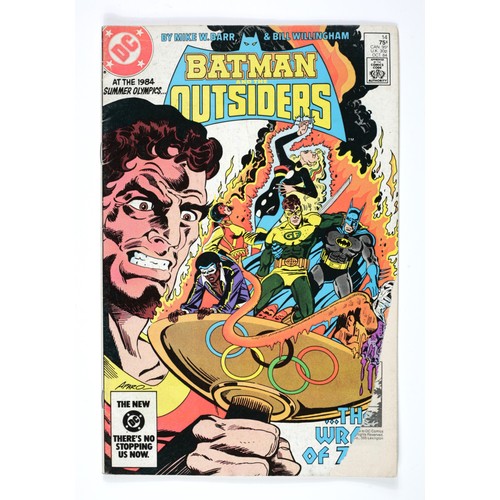 165 - Collection of 11 x Batman And The Outsiders Comics 
#7, 9, 10, 11, 12, 13, 14, 16, 17, 18 & 30