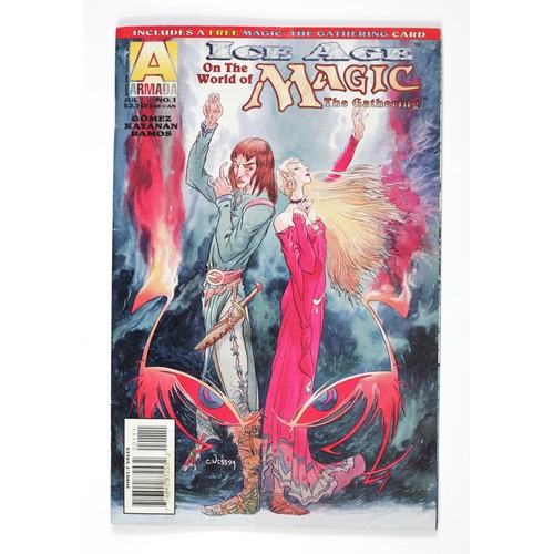 168 - Collection of 6 x Magic The Gathering comics:
Serra Angel (no card inside)
Antiquities of War #1 of ... 