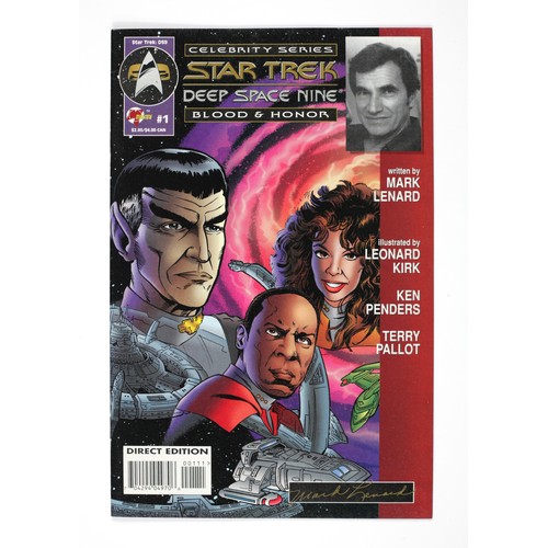 173 - Collection of 5 Star Trek Deep Space Nine Comics with approximate CGC gradings based on our opinion ... 