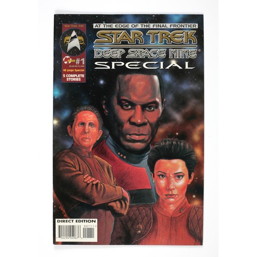 173 - Collection of 5 Star Trek Deep Space Nine Comics with approximate CGC gradings based on our opinion ... 