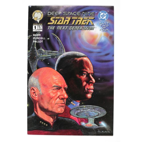 176 - Star Trek The Next Generation Deep Space 9 Comics (parts 1 & 2 of 4)