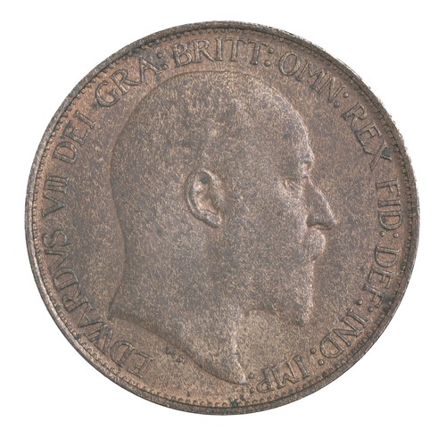 98 - Edward VII, HalfPenny. 1905 (S3991) EF