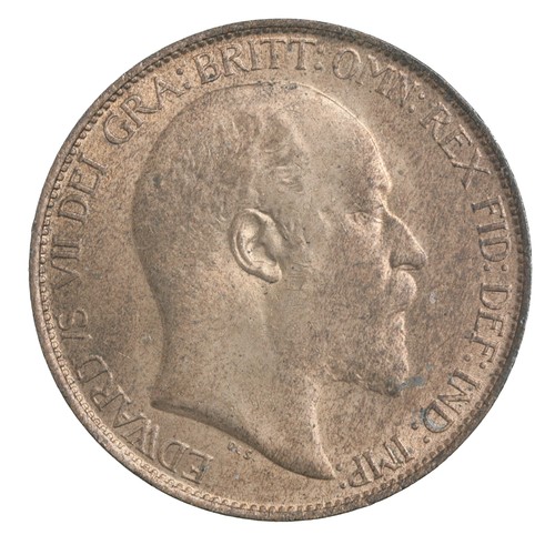 96 - Edward VII, HalfPenny. 1903 (S3991) EF with really good lustre