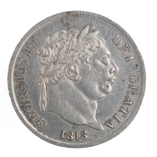 65 - George III, Maundy Fourpence. 1818 (S3794). AEF