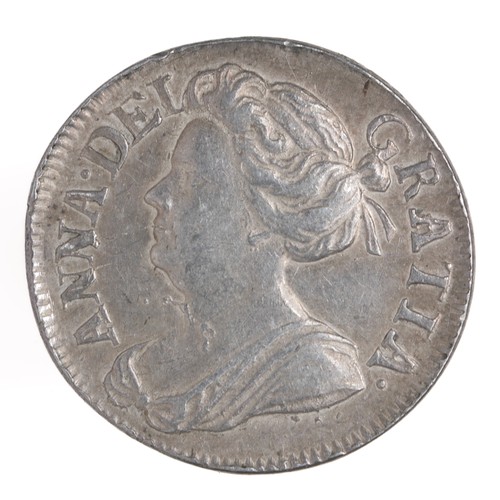 55 - Anne, Maundy Twopence. 1713. Second bust with reverse crown within inner circle of legend. (S3597A).... 