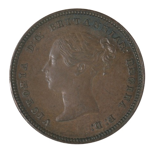 70 - Victoria, Half Farthing. 1839. Nice colour and tone. EF (S3951)