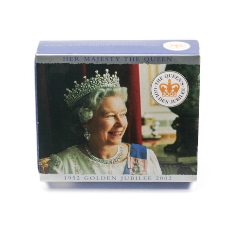 129 - Elizabeth II Golden Jubilee Crown. 2002. Her Majesty The Queen's 1952 - 2002 Golden Jubilee. (S4555)... 