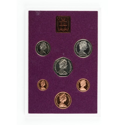 108 - Elizabeth II The Coinage of Great Britain & Northern Ireland  Set. 1980. (PS30) FDC.