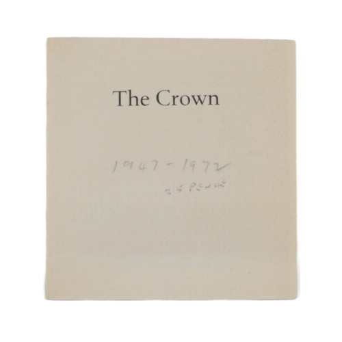 105 - Elizabeth II The Crown. 1947-1972. Elizabeth and Philip 20th November 1947-1972. (S4226) FDC.