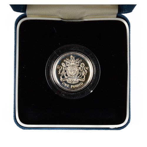 110 - Elizabeth II Silver Proof One Pound Coin. 1983. (S4221) FDC.