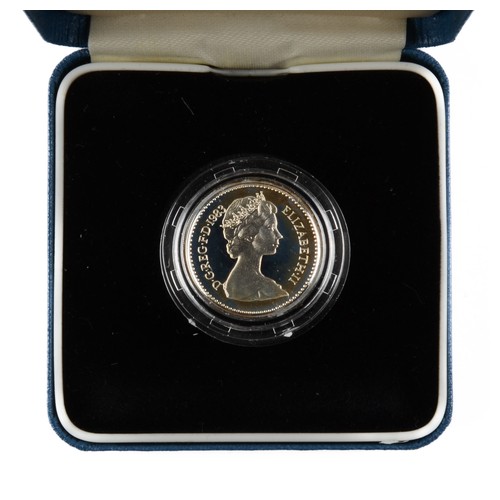 110 - Elizabeth II Silver Proof One Pound Coin. 1983. (S4221) FDC.