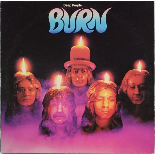 178 - Collection of 4 Deep Purple LPs - featuring Burn (TPS 3505, 0C 062 ◦ 94837) VG+/VG+, Come Taste The ... 