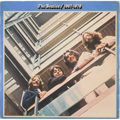 180 - Collection of 5 Beatles LPs - featuring Let It Be (PCS 7096, PCS 7096) VG/VG, Rubber Soul (PCS 3075)... 