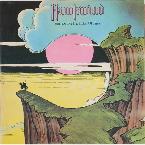 182 - Collection of 5 Hawkwind LPs - featuring P.X.R.5 (CDS 4016) VG+/VG+, Hall Of The Mountain Grill (UAG... 