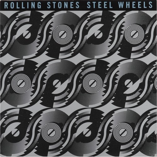 183 - Collection of 5 Rolling Stones LPs and 1 LaserDisc - Steel Wheels (CBS 465752-1) VG+/VG+, Big Hits [... 