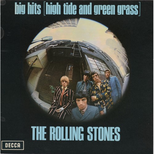 183 - Collection of 5 Rolling Stones LPs and 1 LaserDisc - Steel Wheels (CBS 465752-1) VG+/VG+, Big Hits [... 