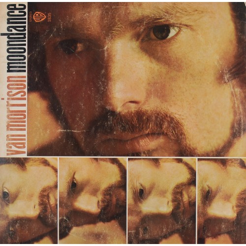 184 - Collection of 4 Van Morrison LPs - featuring Moondance (WS1835) VG+/G+, His Band And The Street Choi... 