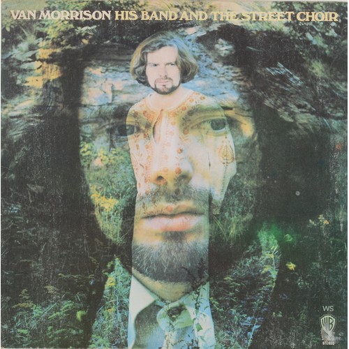 184 - Collection of 4 Van Morrison LPs - featuring Moondance (WS1835) VG+/G+, His Band And The Street Choi... 