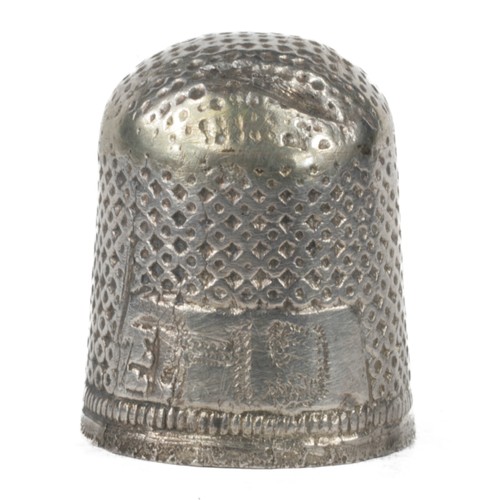 36 - Rare Thimble Believed to be 16th Century.
Probably 16th century (apparently confirmed by London Thim... 