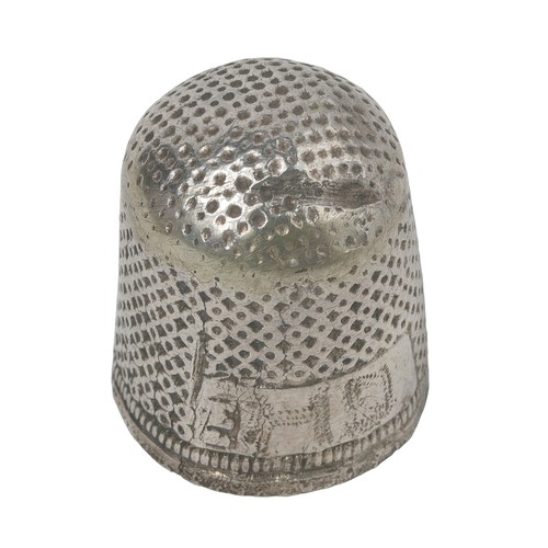 36 - Rare Thimble Believed to be 16th Century.
Probably 16th century (apparently confirmed by London Thim... 