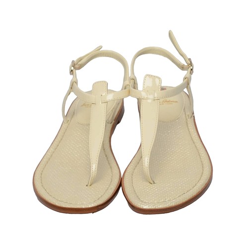 217 - Sam Edelman Flip-Flop Sandals. Cream coloured. Size 6.5. Brand new without tags/box.