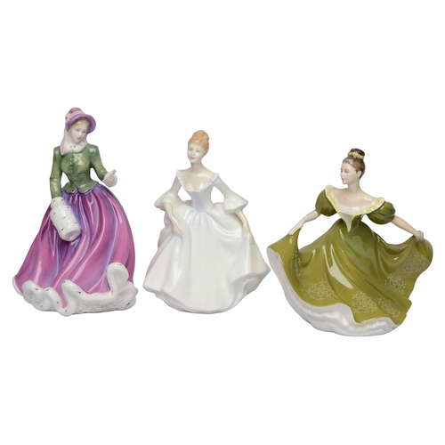 42 - Three Royal Doulton Pretty Ladies. Specially for you, Alyssa and Lynne.