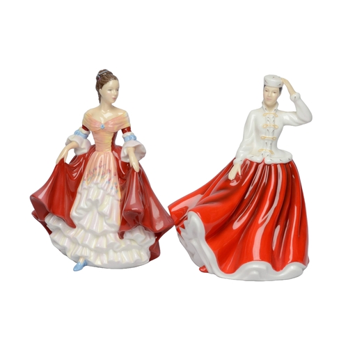 43 - Two Royal Doulton Pretty Ladies - Gail and Southern Belle.