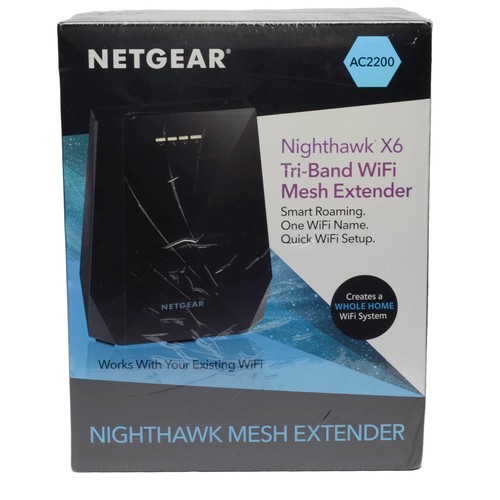 52 - Netgear Nighthawk X6 Tri-Band Wifi Mesh Extender. Brand new in sealed box.