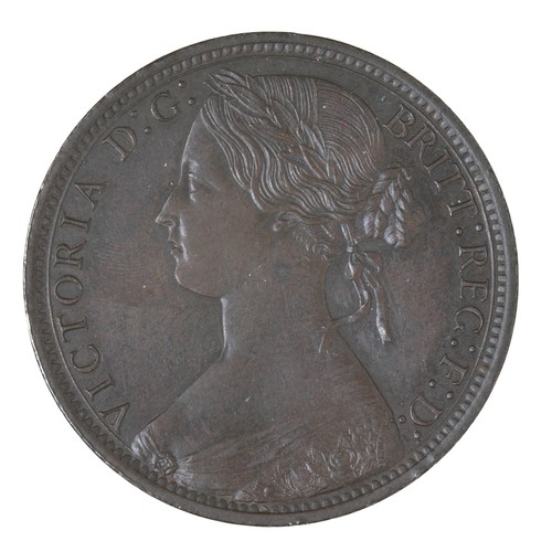 181 - Victoria Penny 1d, 1870. Obv 6, rev G. EF (S3954)