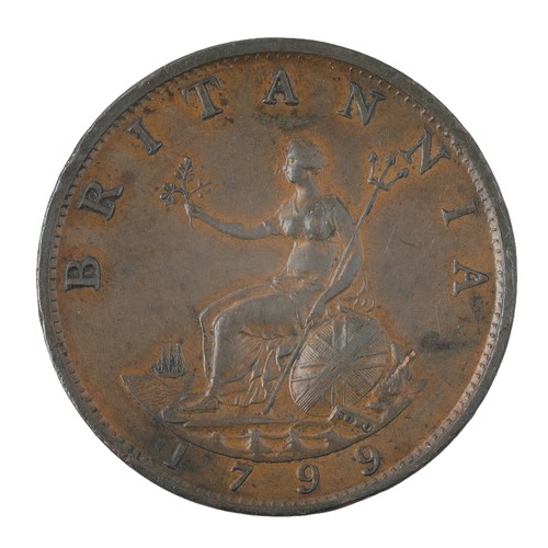 84 - George III, Half Penny. 1799.