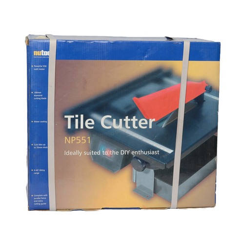 5 - NuTool Tile Cutter. NP551. Untested but in original packaging.