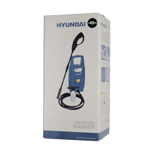 7 - Hyundai Pressure Washer. Untested. In all original packaging.