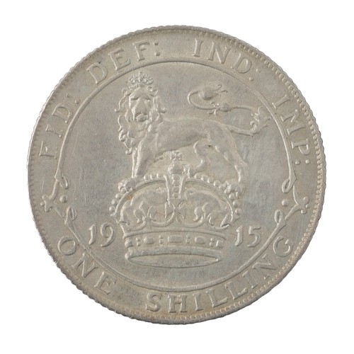 213 - George V, Shilling, 1915. EF (S4013)